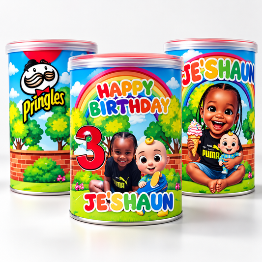 Personalized Pringles Party Favors – Set of 12