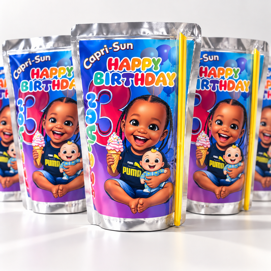 Personalized Capri Sun Party Favors – Set of 10