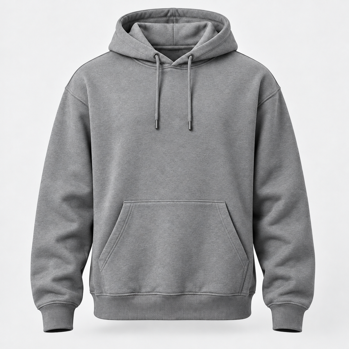 Grey custom hoodie mockup