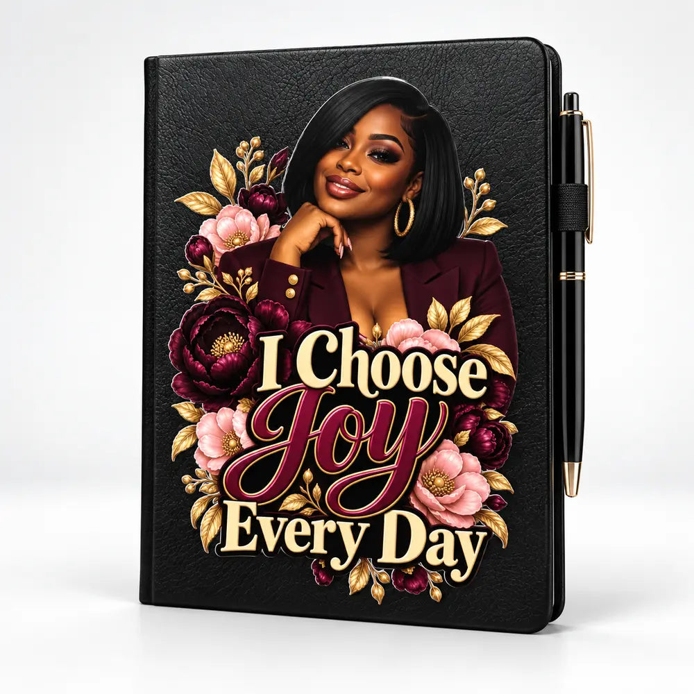 I Choose Joy Every Day journal mockup