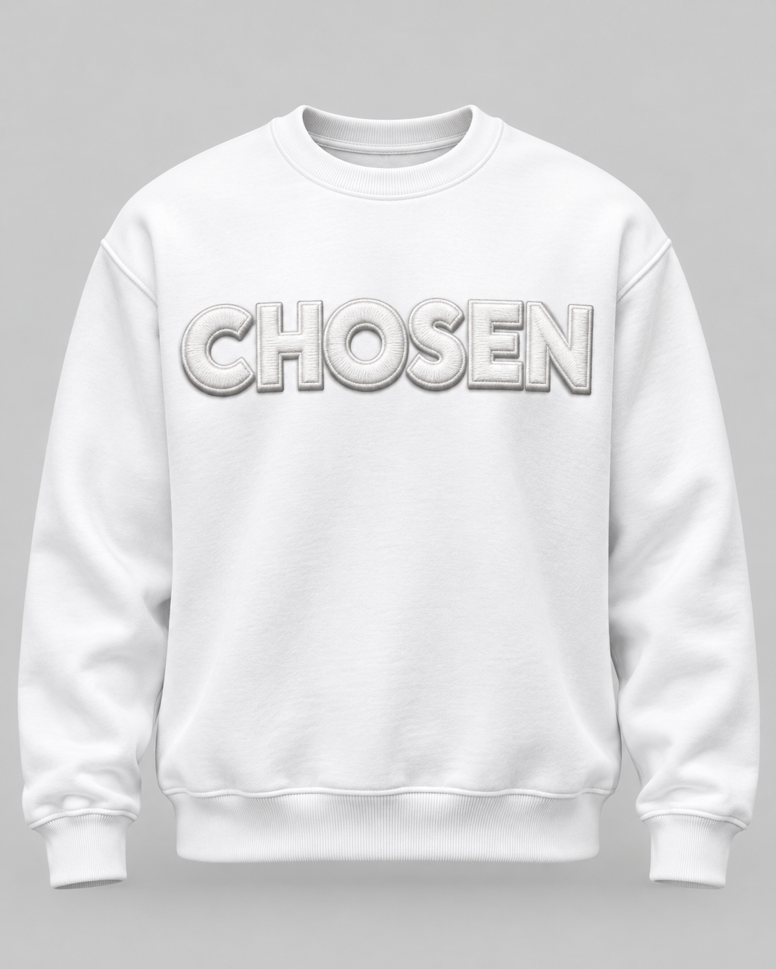 White CHOSEN Sweatshirt